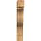 Ekena Millwork Funston Block Rough Sawn Bracket, Western Red Cedar, 4"W x 18"D x 26"H BKT04X18X26FST05RWR - alternate 4
